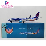 Phoenix 11403 1: 400 United Airlines B737-800 B-5665 Baotou Painted Alloy