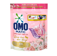 [Hàng tặng không bán - HC Gift] - Túi viên giặt Omo Đóa hoa dịu dàng 105g