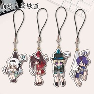 Honkai Star Rail Mobile Phone Lanyard Aventurine Dr. Ratio Kawaii Acrylic Pendant Accessories Straps