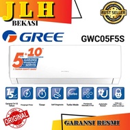 PROMO AC GREE 1/2PK AC GREE INVERTER 1/2PK AC GREE GWC-5F5S UNIT ONLY -Cahaya Megah