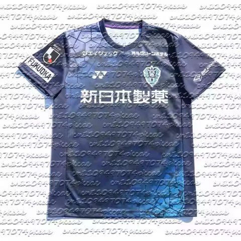 Summer New Avispa Fukuoka 3D Printed Football Jersey T-shirt Adults & Kids Breathable Quick Drying C