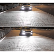 CarTnT 1 Cặp Đèn Sương Mù LED H1 H3 H4 H7 H8 H11 9005 HB3 9006 HB4 Bóng Đèn Pha LED Đèn Pha Xe Máy X