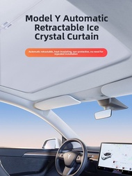 HELLOLEIBOO | Tesla Model Y Sunroof Retractable Sunshade