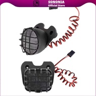[SONONIA] 1/4 RC Motorcycle Headlight RC Motorcycle Parts Front Light for Promoto-mx