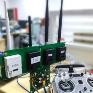 K6Transmitter Diversity Board Receiver Diversity Board Dual 915 / 2.4G RX and TX for FPV DIY Parts-b