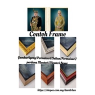 Frame size Gambar Agong/Permaisuri /Sultan/ perdana menteri/ (No including photo)