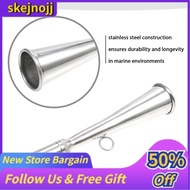 skejnojj Stainless Steel Fog Horn Boat Foghorn Handheld with Removable Mouthpiece for Yacht Marine S