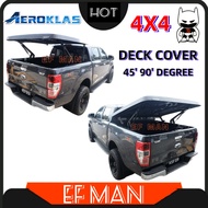4x4 Aeroklas Desk Cover Rear Canvas Degree Deck Cover Material ABS Perfect Fitting Hilux Vigo Ranger Triton Dmax Navara