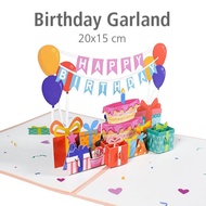 Birthday Card 3D Popup Birthday Greeting Card