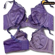 42C Besi Bra Cotton Span Lembut Wired Lace Bra