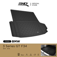 3D Mats ถาดท้ายรถยนต์ BMW 3 SERIES F34 GT 2015 - 2020 พรมกันลื่น พรมกันนํ้า พรมรถยนต์
