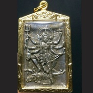 PHRA MAE DURGA KALI WARRIOR GODDESS SHIVA WEAPON STRONG PROTECTIVE POWERS LP RARE OLD THAI BUDDHA AM