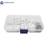 【EVERYTWT】230Pcs 2.0mm JST PH Connector Kit with 2/3/4/5 Pin Housing Plug Adapter Terminal