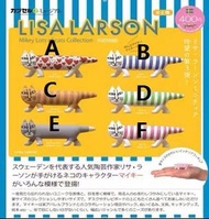 現貨-Lisa Larson 陶藝貓扭蛋 全6種 無蛋紙