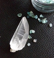Lemurian Quartz 巴西產地 雷姆利亞水晶 白水晶 天然礦石 原礦