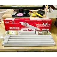 Doublewing Electric Light Set 36W x 2 Glass - Fluorescent - Genuine Product