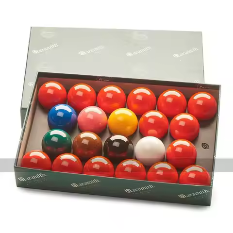 Standard FullSize Snooker Balls 2 and 1 16 inch, 52.5mm, with 15 Reds