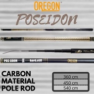 Tegek Oregon Poseidon 360 450 Cm Carbon M8 Lithium