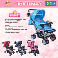 Star Baby Toy Store Irdy 19KTP Stroller with Food Tray and Bottle Holder for Baby