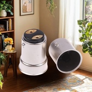 BAK 10Pcs B15 Brass-nickel Plated Lamp Cap 1156 Single Contact Bayonet Auto Lamp Holder BA15S BAY15D