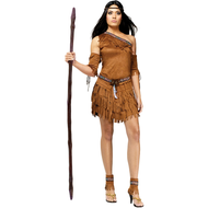 Halloween Costume Indigenous Primitive Man Cosplay Costume Adult Male and Female Indian Leopard Prin