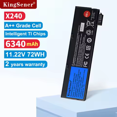 KingSener Laptop Battery for Lenovo Thinkpad X270 X260 X240 X240S X250 T450 T470P T440S K2450 W550S 