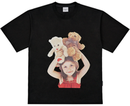 [acme de la vie] ★100% Authentic OVERSIZED★ ADLV SHORT SLEEVE T-SHIRT BLACK RED DRESS Casual Men Tsh