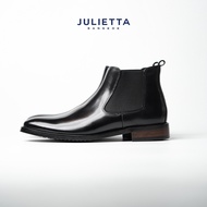 JULIETTA-Chelsea Boots Calfskin : Black Chelsea Boots Men