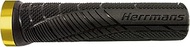 Herrmans HM-2099-0574 Bicycle Grip Shark Lock 5.1 x 0.9 inches (130 x 22 mm) Gold