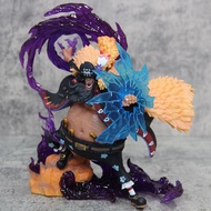 One Piece Figure GK New Old Four Emperor Series Blackbeard Marshall Tiki 22cm One Piece Model Decoration Toy