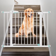 ✼✈✣Tangga pagar keselamatan kanak-kanak pintu bayi pengasingan haiwan peliharaan anjing tiang bebas berlubang