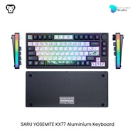 คีย์บอร์ดไร้สาย Saru Yosemite KX77 คีย์บอร์ดอลูมิเนียม ขนาด75% ใช้งานไร้สาย ของแท้