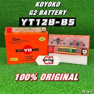 KOYOKO BATTERY YT12B NANO GEL DUCATI DIAVEL DUCATI SCRAMBLE DUCATI MONSTER NANO GEL BATERI MURAH 6 BULAN WARRANTY QUALITY 100% ORIGINAL