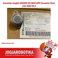 Jengkol Transistor 2N3055 2N 3055 NPN Final Transistor 15A 100V TO-3