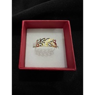 18k Gold Leaves Ring