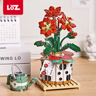 LOZ IDEAS Mini Block Bouquet Flowers Series Rose Deco Flower Gift Decoration Building Brick Seni Bun