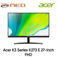 Acer K3 Series K273 E 27-Inch FHD IPS Monitor with 1ms Response Time | 100Hz Refresh Rate