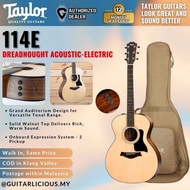 Taylor 114e Grand Auditorium Acoustic-Electric Guitar with Gig Bag (TAY114E) Semi Acoustic Electric 