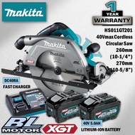 MAKITA HS011GZ / HS011GT201 40Vmax Cordless Circular Saw 260MM (10-1/4") / 270MM (10-5/8")