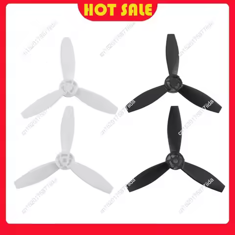 Hot Deal-4 Propellers Props Replacement Parts Blades For Parrot Bebop 2 Drone Black White