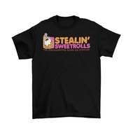 Skyrim Stealing Sweetrolls Tshirt Dragonborn Dunkin Donuts Sizes New