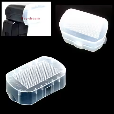 Speedlite Flash Cap Diffuser Bounce Dome Soft Box for Canon 600EX 600EX-RT Diffusor Softbox