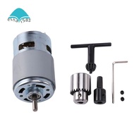 Dc 12-24V 775 Motor Electric Drill With Drill Chuck Dc Motor For Polishing Drilling Cutting