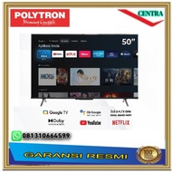 POLYTRON SMART ANDROID TV DIGITAL PLD50UG9953 / BARU 50UG5959 50 INCH