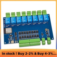 RS485 Modbus 8 Channel Relay Module 9 to 24V TYPE-C with WIFI Bluetooth Support