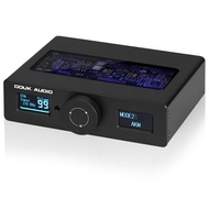 Douk Audio  DAC-Q11 ESS9038 + AKM4493 USB DAC อะแดปเตอร์เสียง COAX/OPT D/A Converter DSD256