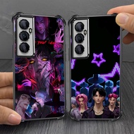 D7 K-POP Saja Boys TPU Case for Realme C67 C71 C75 C65 shockproof