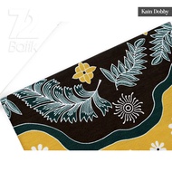 HITAM Premium BATIK Fabric Dobby Dobby Dobby Dobby Dobby Dolby Motif Black Yellow 723306 Capjarik So