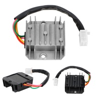 Current Rectifier Universal แรงดันไฟฟ้ารถจักรยานยนต์แรงดันไฟฟ้า Stabilizer 4สาย4 Pins 12V สำหรับ150-250CC ATV สกู๊ตเตอร์