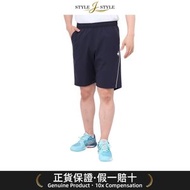 (日本平行進口)le coq sportif-le coq sportif（男士）网球着高求规格针织短裤QTMXJD90 NV半裤，条裙，衫裙
